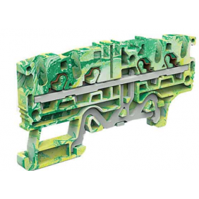 Cabur ground clamp Push-in 2.5mm yellow green...