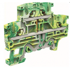 Cabur two-story ground terminal Push-in 2.5mm...