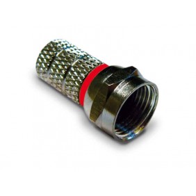 Conector de cable de televisión por satélite y...