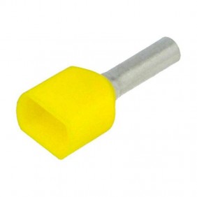 BM socket terminals 2x6 mm² yellow 50 pieces 00661