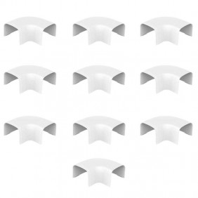 Coude Plat pour goulottes Arnocanali 90x65 mm...