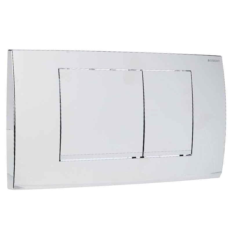 Geberit Twinline30 Plaque de déclenchement chrome mat - 115899JQ1 Geberit Twinline30 Plaque de déclenchement chrome mat - 115899JQ1