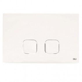 Placca di comando Oli Plain Dual doppio tasto...