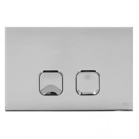 Oli Plain Dual Flushing plate Double Button...