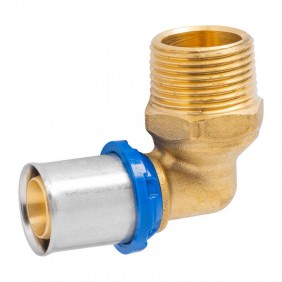 Racor codo Ape M 3/4 x 20 mm latón ARL3004200