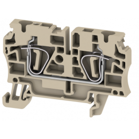 Abrazadera Weidmuller pasante modular 4mmq con...
