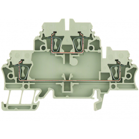 Abrazadera Weidmuller pasante modular 2,5mmq...