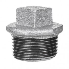 Gebo Threaded Cap for Pipes M 1/2 Cast Iron 290-4G