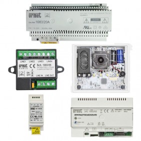 Basic kit Urmet Alpha Callme Multiuser video...