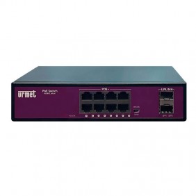 Urmet Switch 8 Port RJ45 2 Port Uplink SFP...