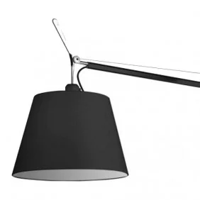 Black Artemide diffuser for Tolomeo Mega lamps...