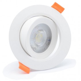 Duralamp Round Recessed LED Spotlight 7W 4000K...