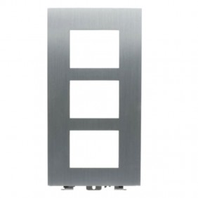 Cadre pour platine de rue Abb 3 modules WLF303A