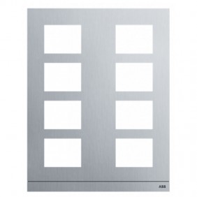 Frame for external push button panel Abb 8...