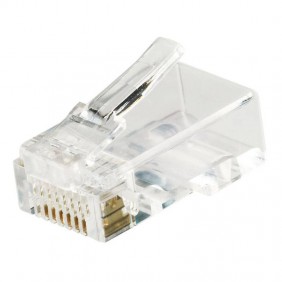 Plug Fanton CAT5E 8/8 RJ45 non blindé, UTP 23720