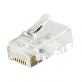 Spina PLUG CAT6 UTP 8/8 RJ45 non schermata 23727