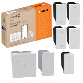 Starter Kit persianas Bticino MatixGO blanco...