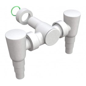 Sifone doppio attacco Bonomini per lavatrice e...