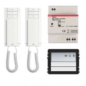 Abb M20581 audio intercom starter kit with 2...