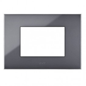 La placa Ave YOUNG44 color ceniza 4 lugares...