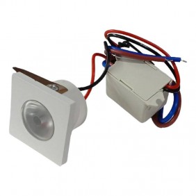 Faretto ad incasso Led quadrato Boboli 2W 4000K...