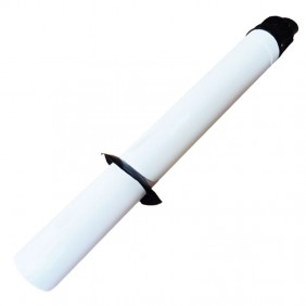 Tuyau coaxial avec terminal Baxi pour la sortie...