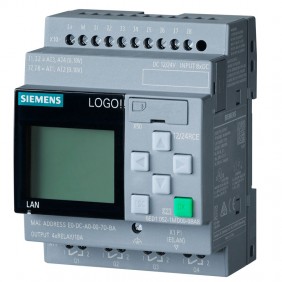 Siemens LOGO! 12/24RCE 8D logic module...