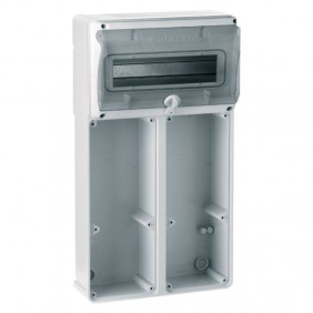 Quadro vuoto finestrato Palazzoli per 1 presa...