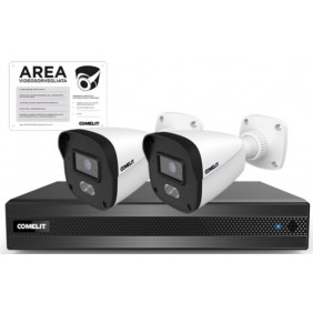 Kit Vidéosurveillance Comelit Smart IP 6MP IP67...