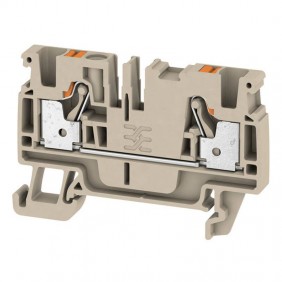 Weidmüller Push-In Klemme 4mmq Beige 2051180000