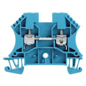 Weidmüller Durchgangsreihenklemme 4qmm Blau...