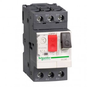 Telemecanique circuit breaker 4/6.3A 2.5...