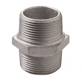 Atusa hexagonal fitting for pipes M/M 3/8 cast...
