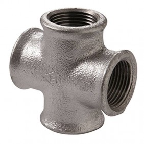 Atusa cast iron pipe cross fitting F 1/2 inch...