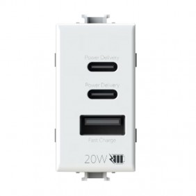 4Box CCA 20W USB-Steckdose für Bticino Matix...