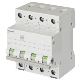 Siemens Sentron Lasttrennschalter 125A 4P...