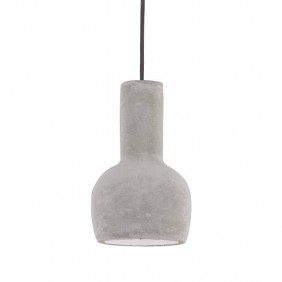 Ideal Lux OIL Suspension lamp E27 D 140 cement...