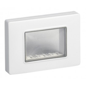 Vimar Watertight Cover Ip55 3 Modules white...