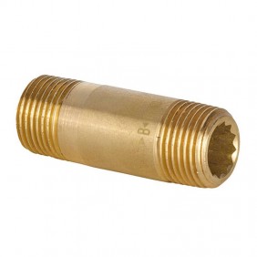 Barril IBP Banninger M/M 1 1/4 x 80 mm latón...