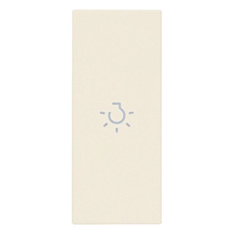 Couvre-trous Vimar Ligne - Chanvre - Lot De 2 Pièces - Pour Plaques Interrupteurs - Finition Velours Tactile
