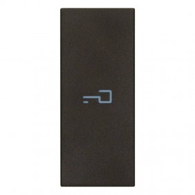 Vimar Linea axial switch cover key symbol Black...