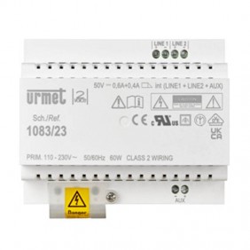 Alimentation de colonne 2 Voice Urmet 60W...