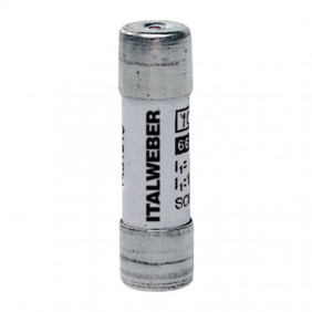Italweber cylindrical fuse 10,3 x 38 mm CH10 aM...