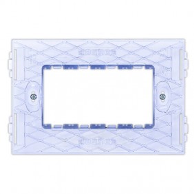 Supporto 4 moduli Master Pixia con viti 14SP104