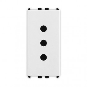 Master Pixia Power socket P11 10A 2P+E White 11162