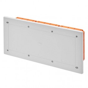 Gewiss flush-mounted box with watertight cover...