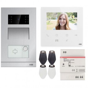 Kit Visiophone ABB Unifamiliale encastré avec...