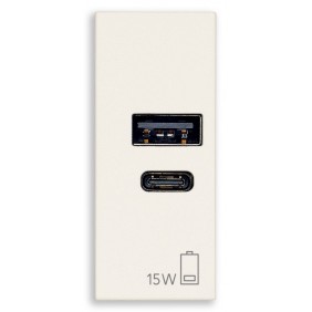 Fuente de alimentación USB Vimar Línea A+C 5V...