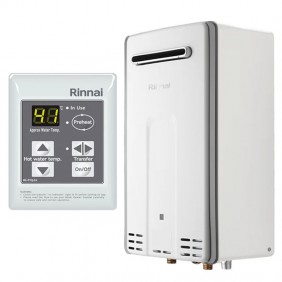 Rennai INFINITY 28e Liter Externer Methan-Wassererwärmer REU-VCM2837WD-NG