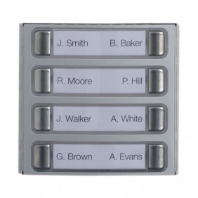 Came Bpt Front panel for 8-button call module...